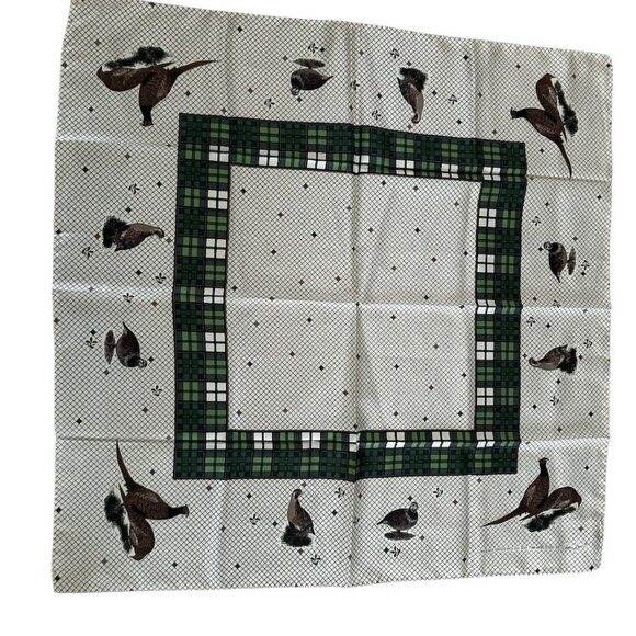 Cornelia James Silk Scarf Pheasants Birds Print Made in England Luxury Square - Picture 5 of 15